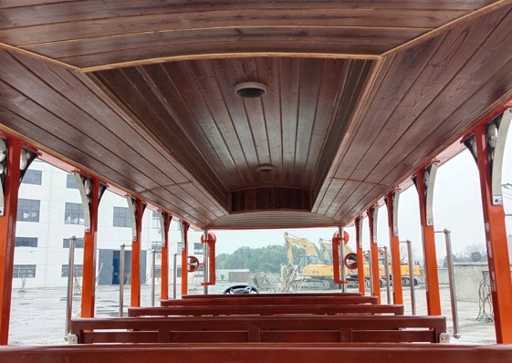 23座電動觀光車廠家定制-車廂