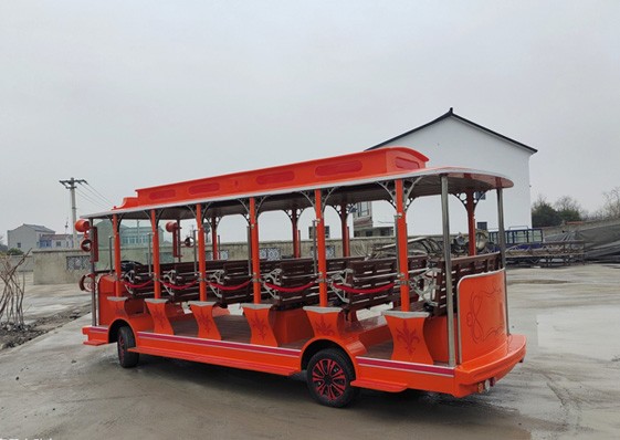 23座電動觀光車廠家定制顏色