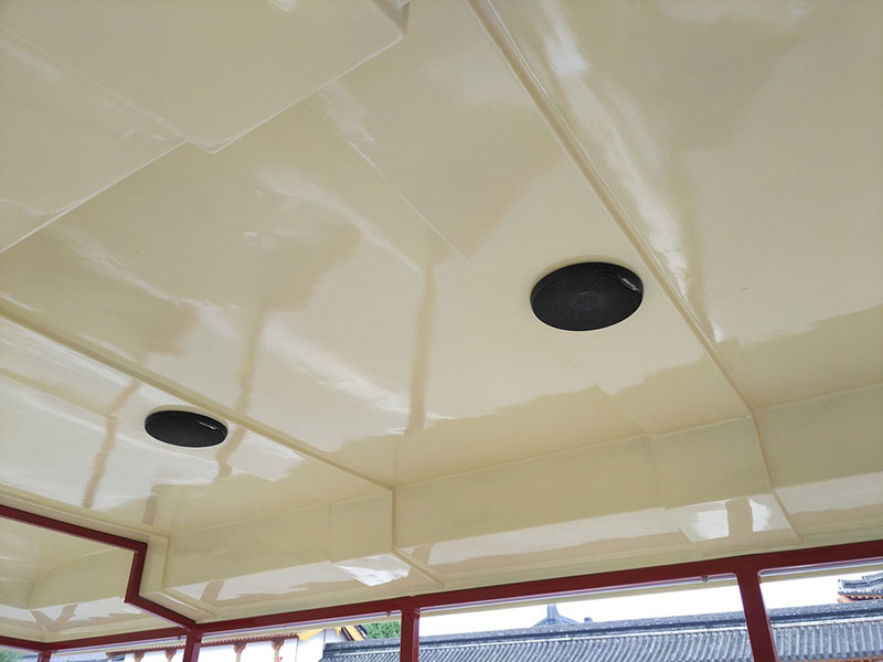 景區觀光小火車-車廂頂部