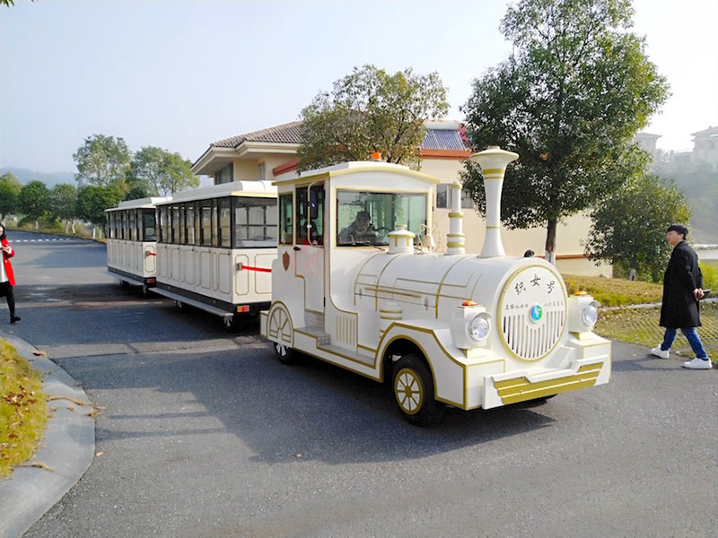 景區觀光小火車-白色定制