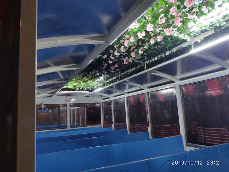 景區觀光小火車-頂部風扇